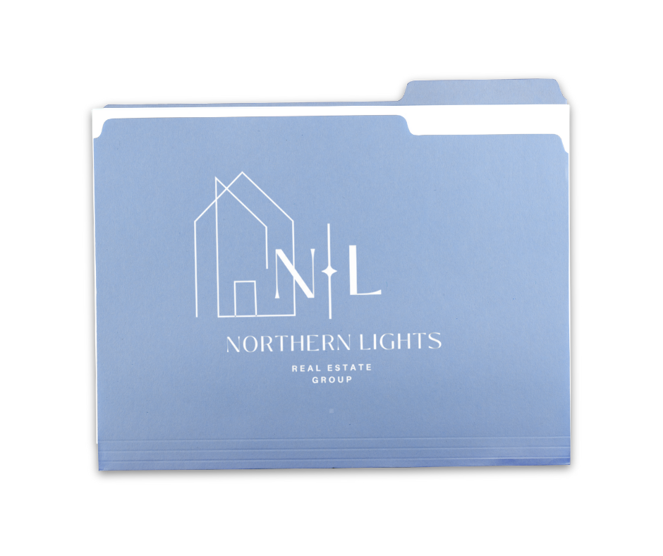 Folder to open case study for online ad campaigns created by Heart City Marketing for Northern Lights Real Estate